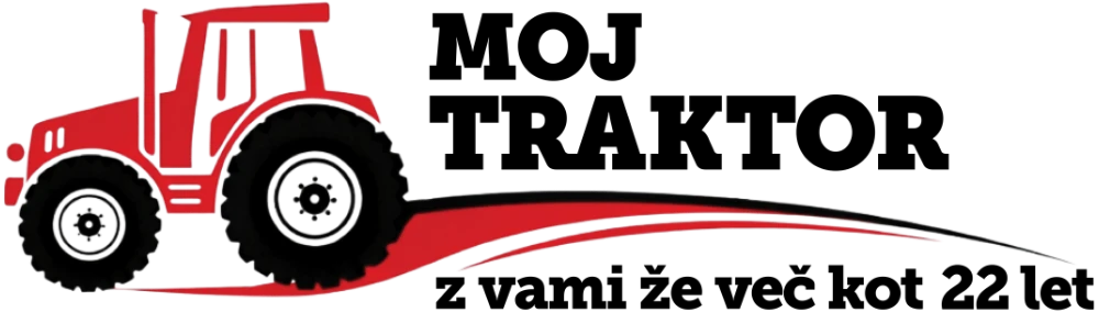 Moj Traktor kmetijska mehanizacija logotip