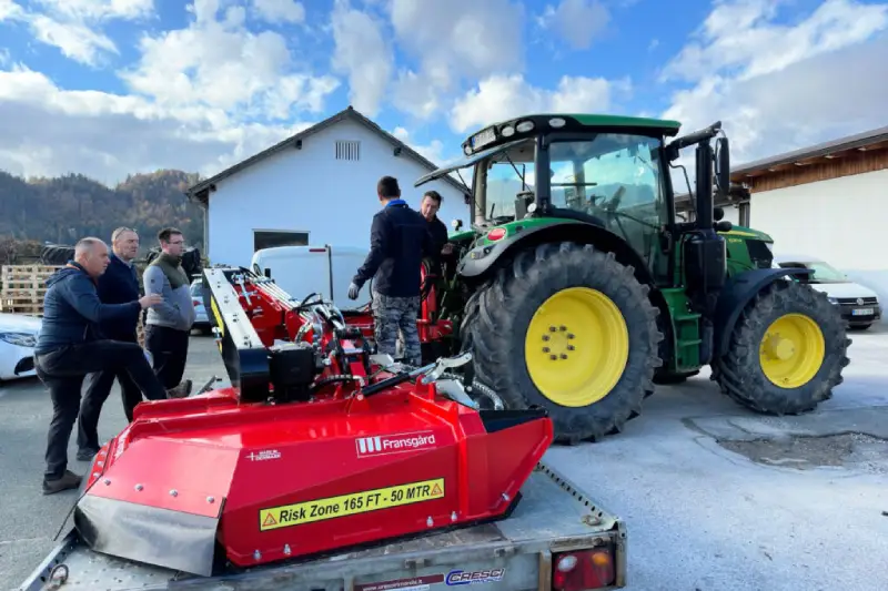 Predaja mulčarja Fransgard FKR 1501