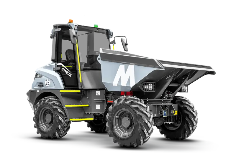 Prvi Mecalac 6-tonski gradbeni prekucnik brez emisij