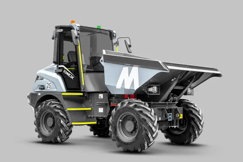 Prvi Mecalac 6-tonski gradbeni prekucnik brez emisij